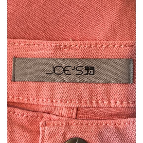 Joe's Jeans high rise wide leg ankle light rose size 33 - Picture 5 of 7